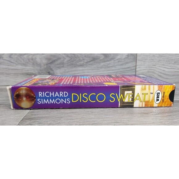 Vintage Richard Simmons - Disco Sweat - VHS-1990s-Video Cassette - Picture 6 of 7